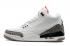 Nike Air Jordan III 3 White Fire Red Cement Grey Black Men Basketball Shoes 136064-105
