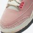 Wmns Air Jordan 3 Rust Pink White Crimson Basketball Shoes CK9246-600