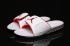 New Air Jordan Hydro 3 III Retro Slide White University Red Black 854556 103