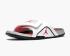 Air Jordan Hydro 4 Retro Metallic Silver Red White Black Casual Shoes 532225-104