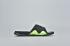 Air Jordan Hydro Retro 4 Black Ghost Green Black Sandals Slippers 705171-003