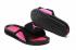 Air Jordan Hydro Retro 4 Black Pink Womens Sandals Slippers 705175-009