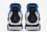 Air Jordan 4 Motorsport White Varsity Blue - Black 308497-117