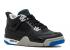 Air Jordan 4 Retro Bg Gs Alternate Royal Matte Game Black White Silver 408452-006