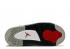 Air Jordan 4 Retro Td Cement Fire Matte Black White Silver Red 308500-104