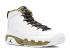 Air Jordan 9 Retro Bg Statue Militia White Green Black 302359-109