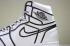 2018 Joshua Vides x Air Jordan 1 Comic 3D Pencil White Hand Painted AA4724 110
