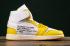 2019 Air Jordan 1 x Off White NRG White Dark Powder Yellow Cone AQ0818 149