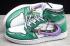 2020 Air Jordan 1 High Double Knife White Green Black Purple 556298 012