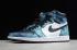 2020 Air Jordan 1 High OG Tie Dye White Black Aurora Green CD0461 100