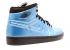 Air Jordan 1 Anodized Foamposite Blue University Black White 414823-401