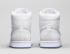 Air Jordan 1 High - Laser White Metallic Silver 705289-100