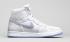 Air Jordan 1 High - Laser White Metallic Silver 705289-100
