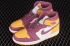 Air Jordan 1 High OG Brotherhood University Gold Light Bordeaux 555088-706