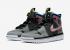 Air Jordan 1 High React Grey White Black Multi-Color Shoes AR5321-002