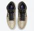 Air Jordan 1 High Zoom Air CMFT Gold Laser Black Blue DQ0659-700