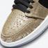 Air Jordan 1 High Zoom Air CMFT Gold Laser Black Blue DQ0659-700