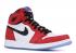 Air Jordan 1 Ret Hi Og Gs Spiderman Blue Photo Gym Black White Red 575441-602