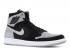 Air Jordan 1 Retro Hi Flyknit Shadow White Medium Black Grey 919704-003