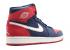 Air Jordan 1 Retro High Election Day Gym Sail Red Obsidian 332550-401