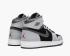 Air Jordan 1 Retro High GG Wolf Grey Black Kids Shoes 332148-009
