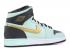 Air Jordan 1 Retro High Gg Gold Foam Metallic White Mint Anthracite 332148-300