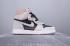 Air Jordan 1 Retro High OG GS Grey Black Orange Basketball Shoes 575441-018