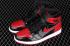 Air Jordan 1 Retro High OG Patent Bred Black White Varsity Red 555088-063