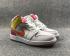 Air Jordan 1 Retro High OG SP White Yellow Red Multi-Color Shoes CV4811-100