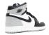 Air Jordan 1 Retro High Og Bg Gs Barons Wolf White Black Grey 575441-104