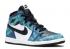 Air Jordan 1 Retro High Og Td Tiedye Green White Black Aurora CU0450-100