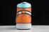 New Air Jordan 1 High Fire Dragon Orange Black White Blue 556298 008