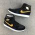 Nike Air Jordan 1 Retro Velvet Black Gold Unisex Shoes 832596