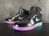 Nike Air Jordan I 1 Retro high black rainbow women Basketball Shoes