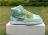 Nike Air Jordan I 1 Women Basketball Shoes Light Green All