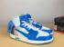 OFF WHITE x Nike Air Jordan 1 Powder Blue Men Basketball Shoes White Sky Blue