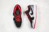 Air Jordan 1 Low Black Dark Grey Gym Red Mens Shoes 553558-002