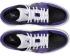 Air Jordan 1 Low Court Purple Black Toe White Mens Basketball Shoes 553558-501