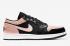 Air Jordan 1 Low Crimson Tint Black Pink Basketball Shoes 553558-034