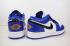 Air Jordan 1 Low GS Hyper Royal Orange Peel White Black 553560-401