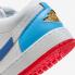 Air Jordan 1 Low GS White University Blue Game Royal University Red FN8895-141