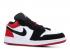 Air Jordan 1 Low Gs Black Toe White Gym Red 553560-116
