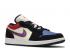 Air Jordan 1 Low Gs Rivals Purple Field White Black 553560-051