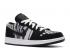 Air Jordan 1 Low Gs Zebra White Black 553560-057