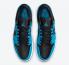 Air Jordan 1 Low Laser Blue Black Summit White Shoes 553558-410