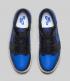Air Jordan 1 Low OG - Royal Black Varsity Royal - Sail 705329004