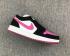 Air Jordan 1 Low Pink White Black Mens Basketball Shoes AJ9884-442