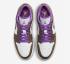 Air Jordan 1 Low Purple Mocha Palomino Wild Berry White 553558-215