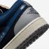 Air Jordan 1 Low SE Craft Obsidian Ashen Slate French Blue Sail DR8867-400