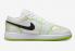 Air Jordan 1 Low SE GS Warped Swoosh White Platinum Tint Volt Black DV1324-117